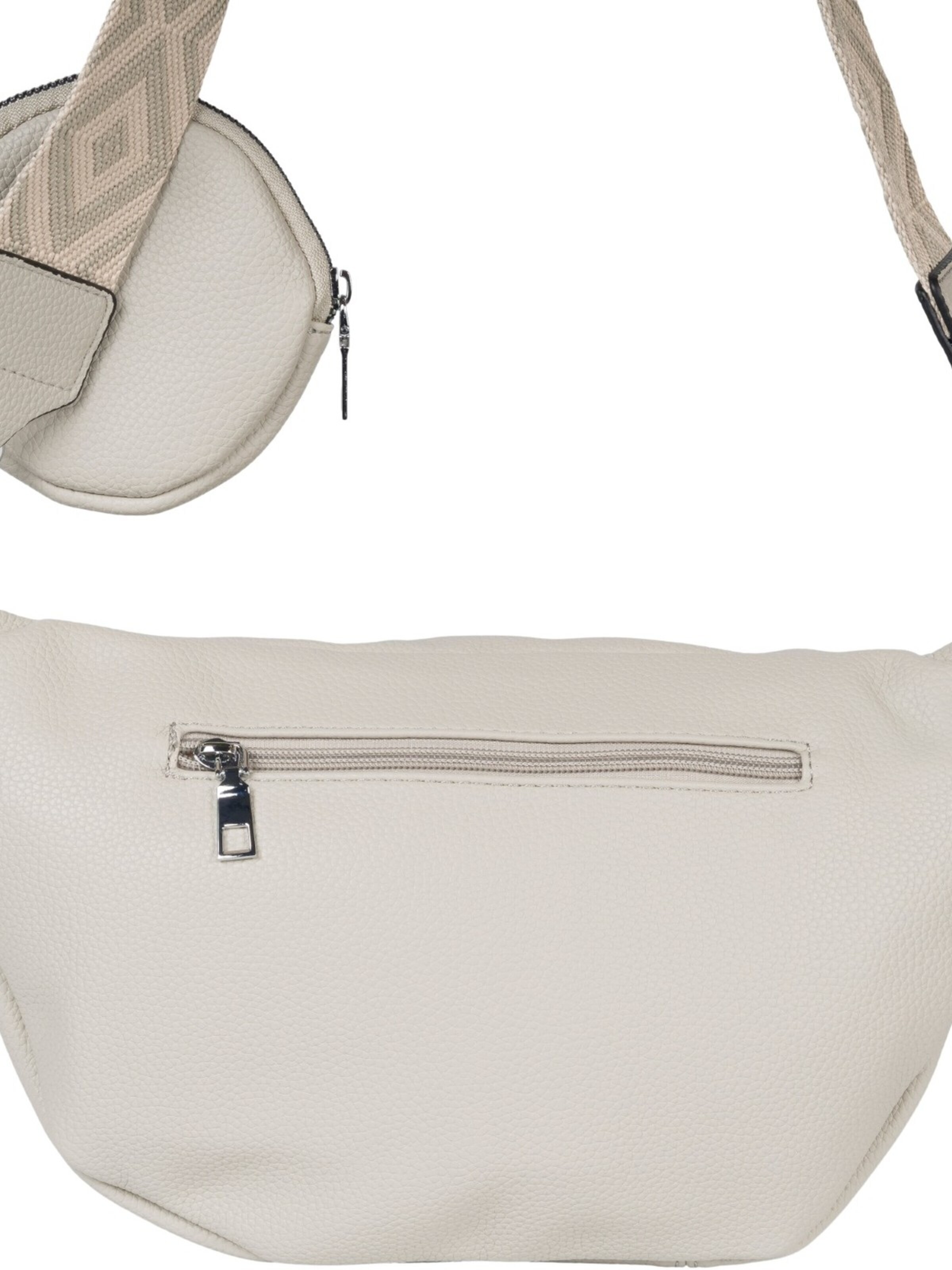 styleBREAKER Umhängetasche 'Halbmond Crossbody Bag Set 3-Teilig'‌‌‌‌‌‌‌‌‌‌ in Grau
