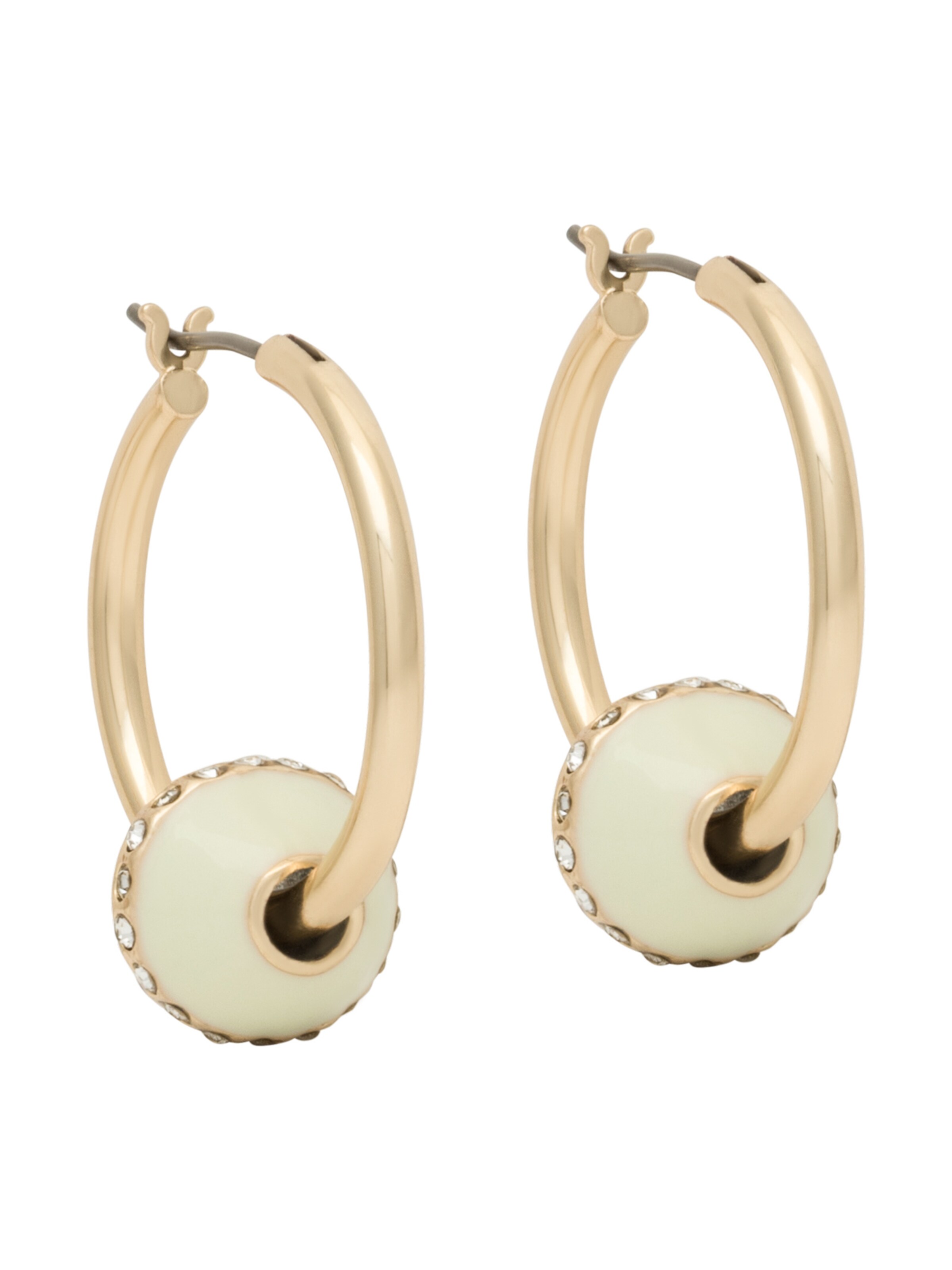A&C Oslo – Nordic Design Jewellery Earrings 'White Dreams' in White: front