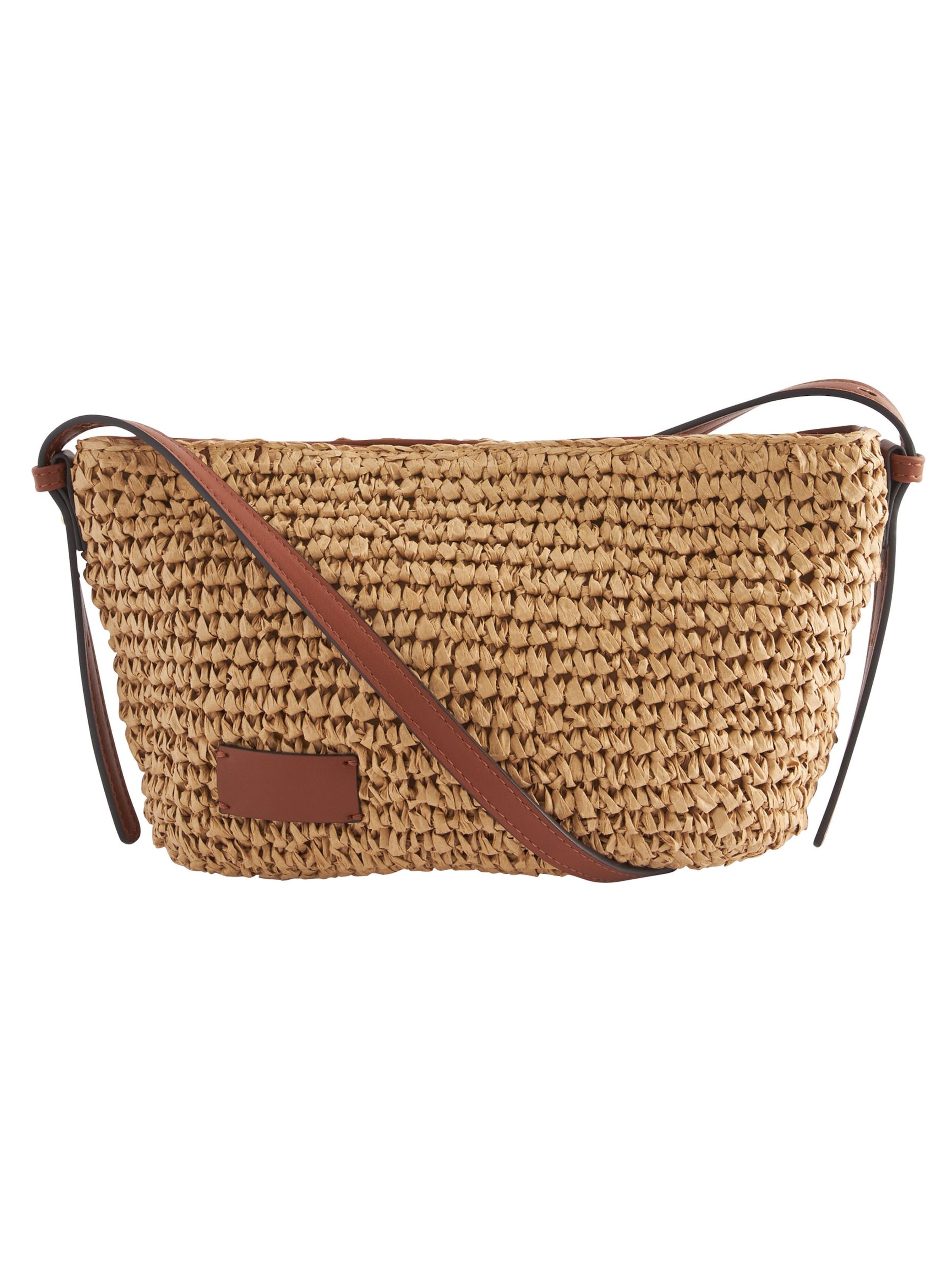 Next Axelremsväska i brun: framsida