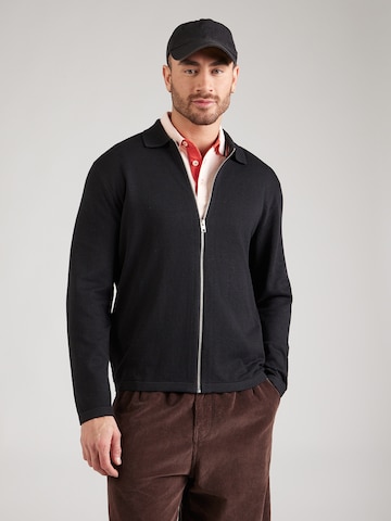 JACK & JONES - Cárdigan 'JJCOLE' en negro: frente