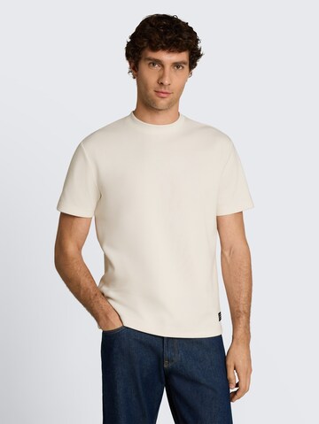 TOM TAILOR DENIM T-Shirt in Weiß: Vorderseite