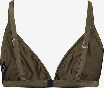 Swim by Zizzi Triangel Bikinitop 'Slonli' in Groen