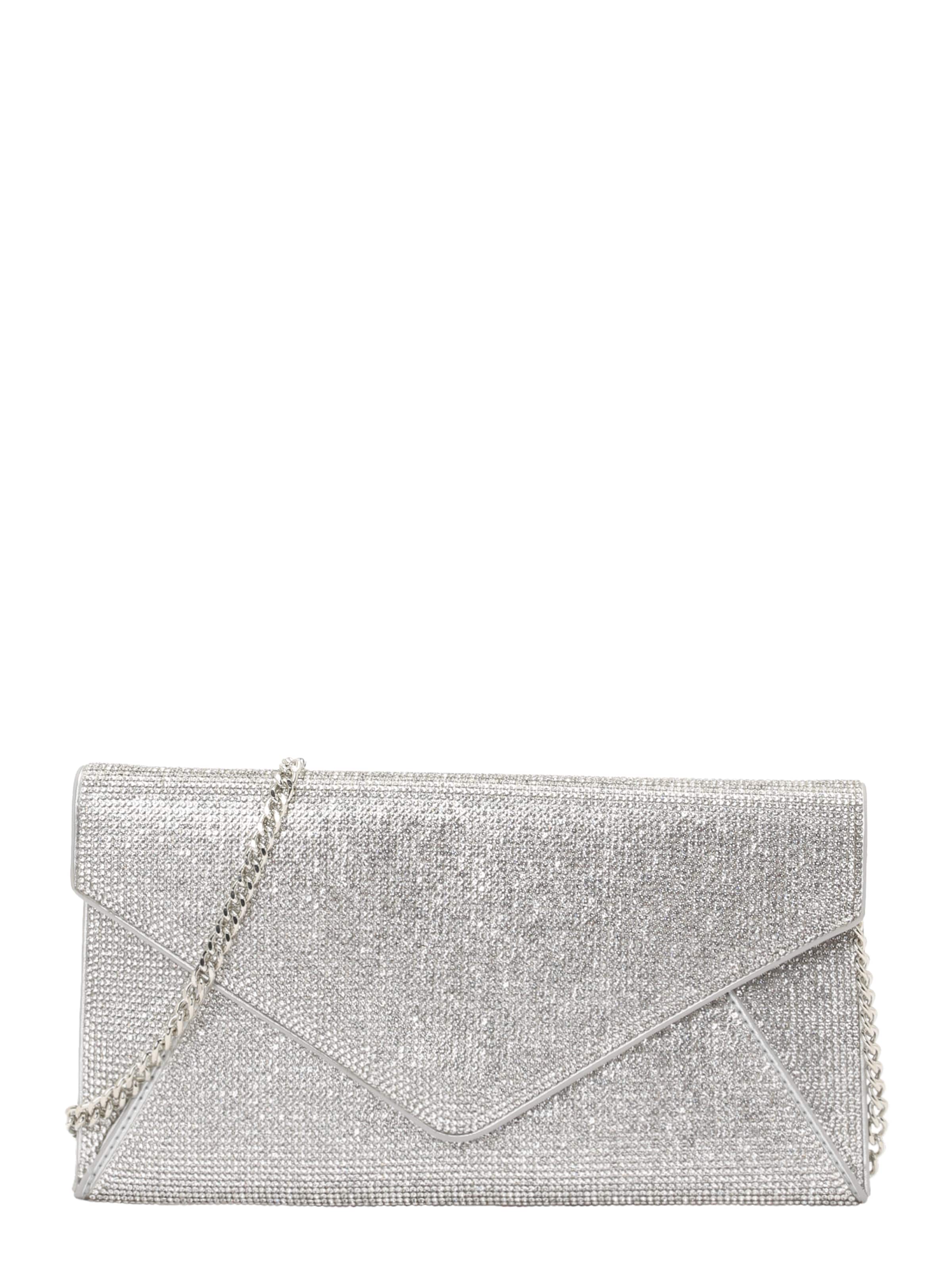 ALDO Listová kabelka 'KELCHI' - Strieborná: predná strana