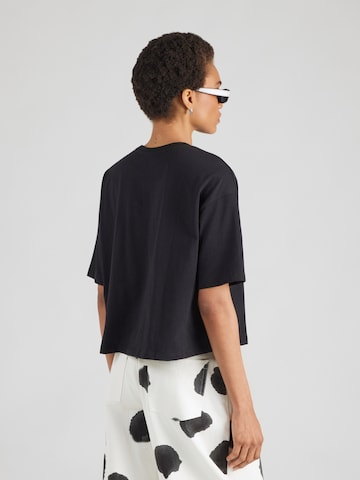 PIECES Shirt 'PCSADIE' in Black