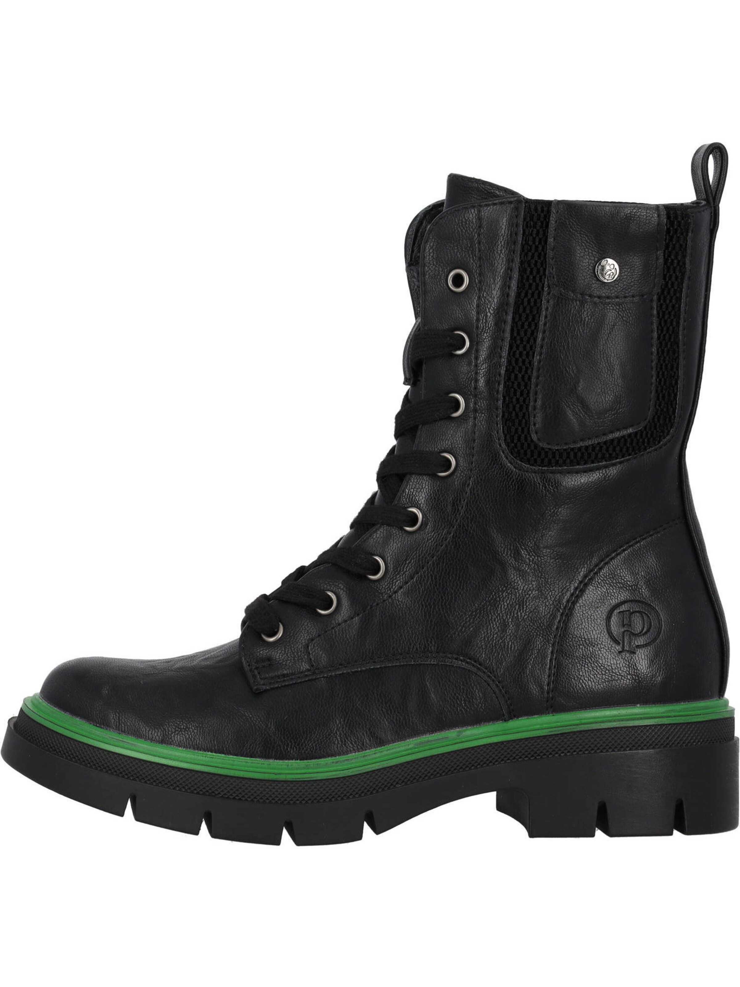 Bottes à lacets Palado by Sila Sahin en noir