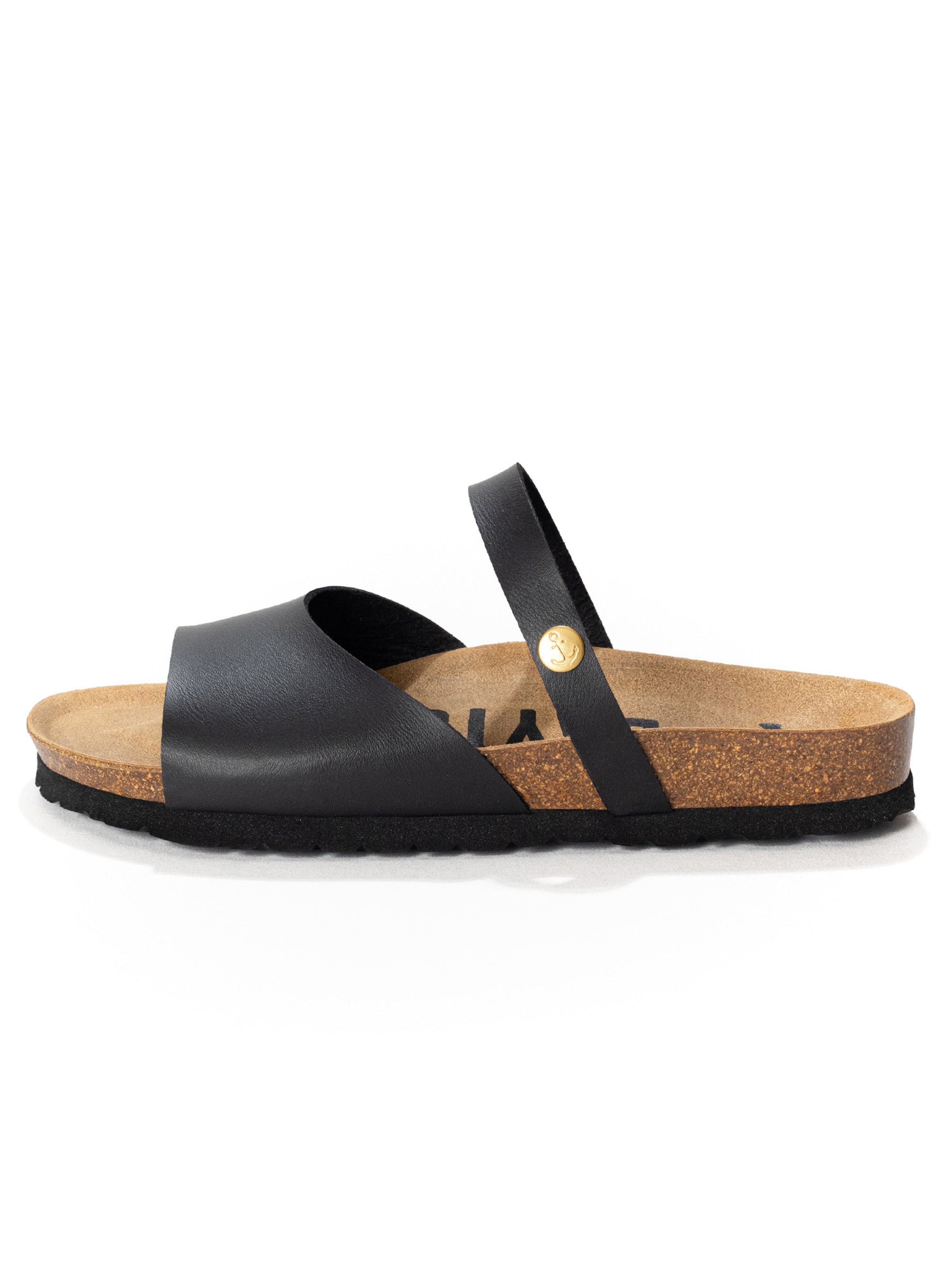 BaytonNatikače s potpeticom 'Marina' - crna boja: prednji dio