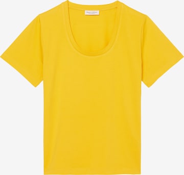 T-shirt Marc O'Polo en jaune : devant