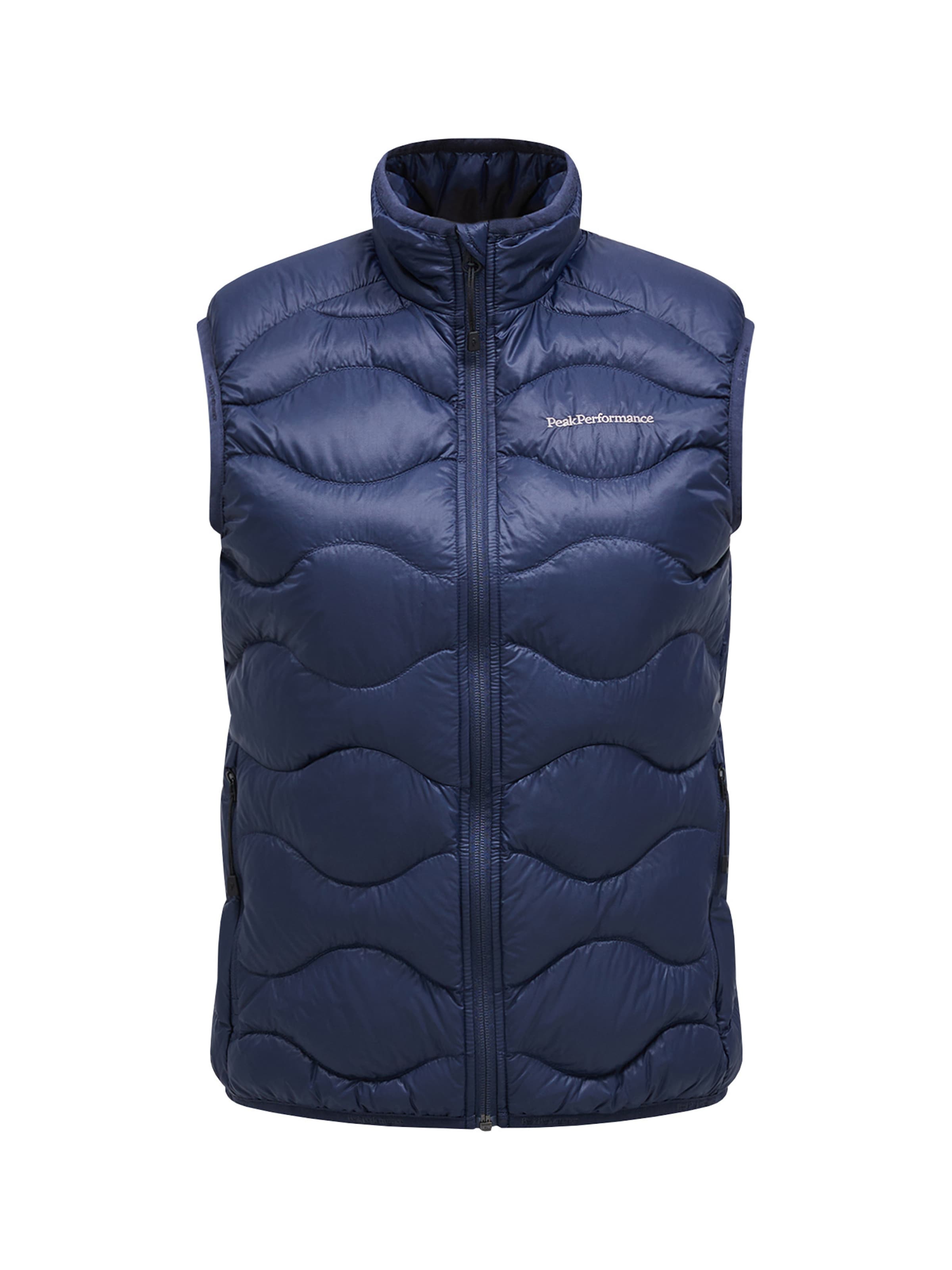 PEAK PERFORMANCE Funktionsweste  'Helium  Down  Vest' in Blau: Vorderseite