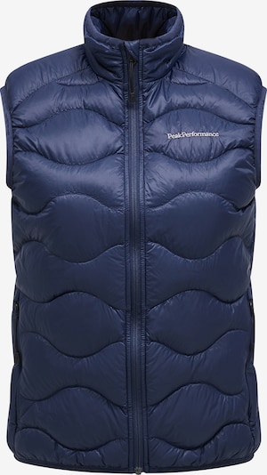 PEAK PERFORMANCE Funktionsweste  'Helium  Down  Vest' in blau, Produktansicht