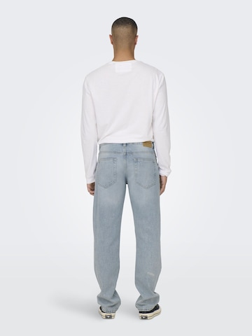 Only & Sons Regular Jeans 'EDGE' in Blau