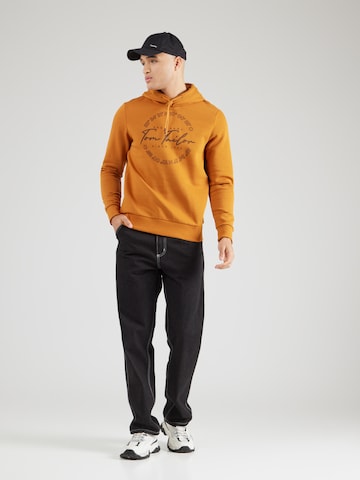TOM TAILOR Sweatshirt i brun