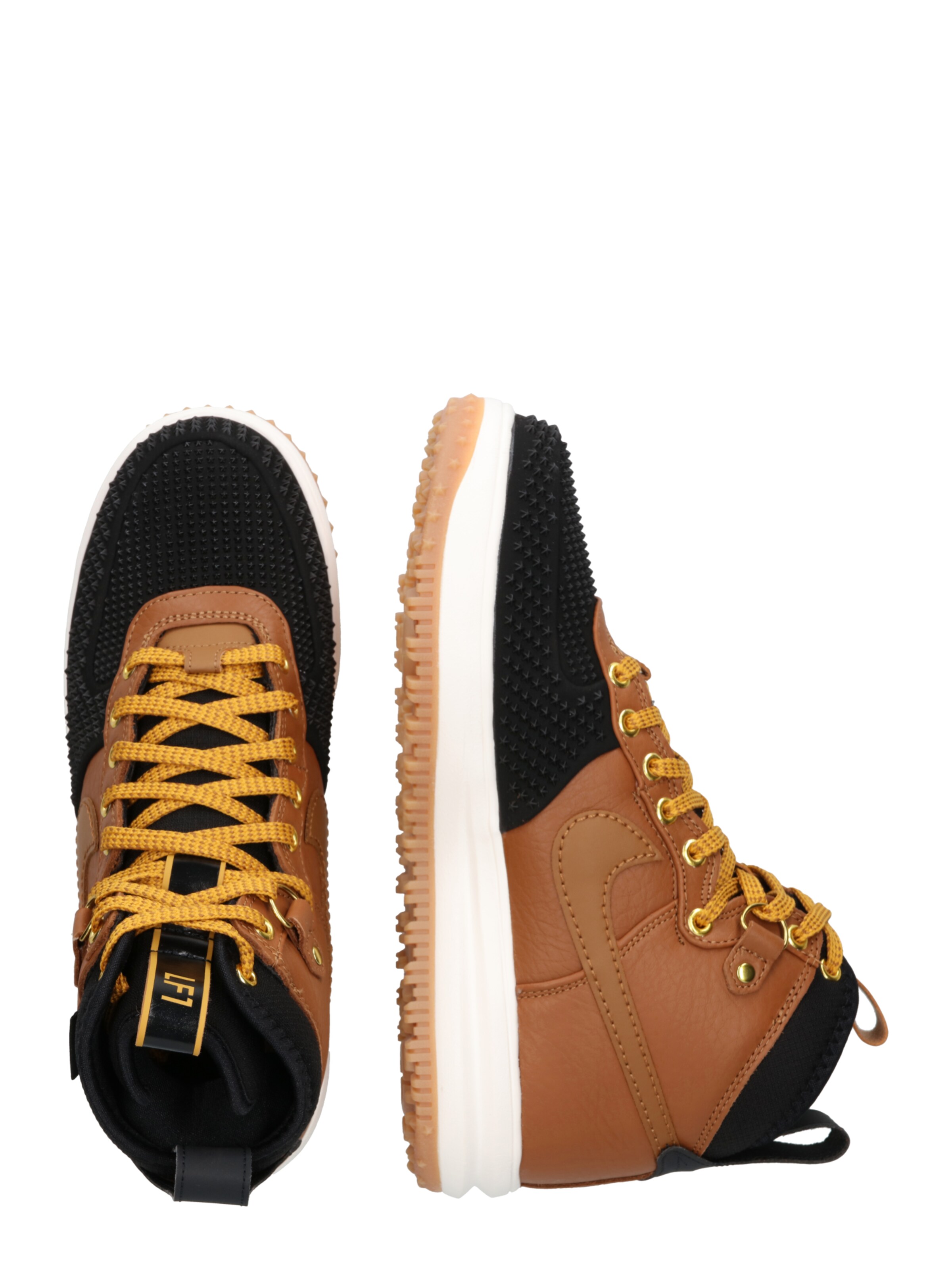 Nike Sportswear Σνίκερ ψηλό 'Lunar Force 1' σε καφέ