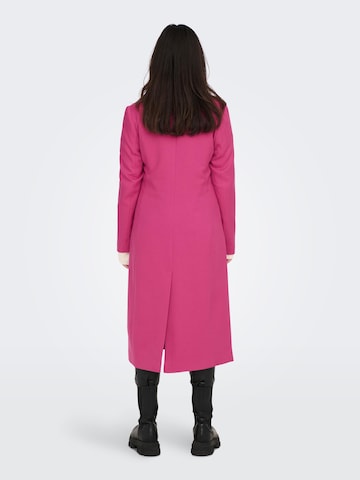 Manteau mi-saison 'MAIKEN' ONLY en rose