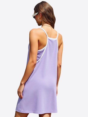 Imily Bela Šaty - Fialová