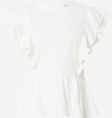 GAP Bluse 'EYELET' in Weiß: predná strana