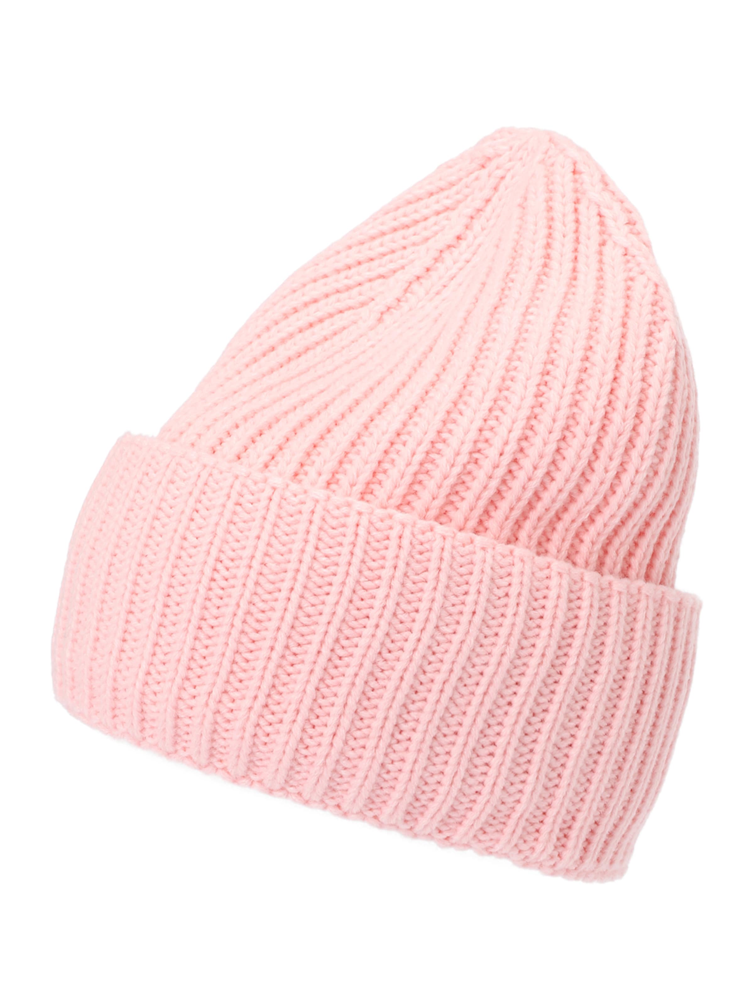 ABOUT YOU Mütze 'QY24A47' in Pink: Vorderseite