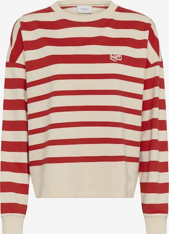 Sweat-shirt 'SZPhilene' SAINT TROPEZ en rouge : devant