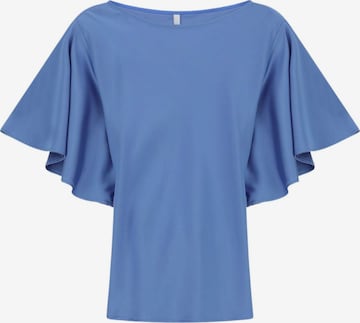 Chemisier IMPERIAL en bleu : devant
