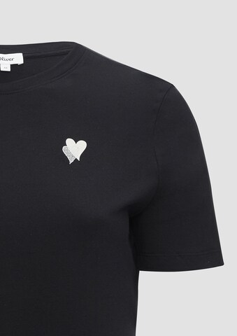 T-shirt s.Oliver en noir