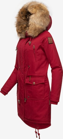 NAVAHOO - Parka de inverno 'Rosinchen' em vermelho