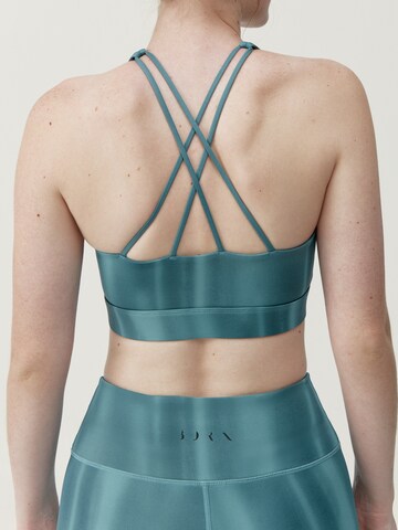 Born Living Yoga Sports top ' Blanche ' in Blue
