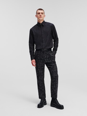 Karl Lagerfeld Regular Fit Hemd in Schwarz