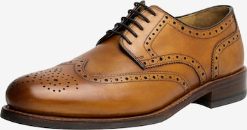 Scarpa stringata 'Levet' di Gordon & Bros in marrone: frontale