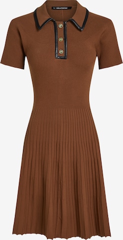 Karl Lagerfeld Neulemekko värissä ruskea: etupuoli