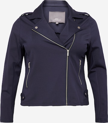 ONLY Carmakoma - Chaqueta de entretiempo 'GOLDTRASH' en azul: frente