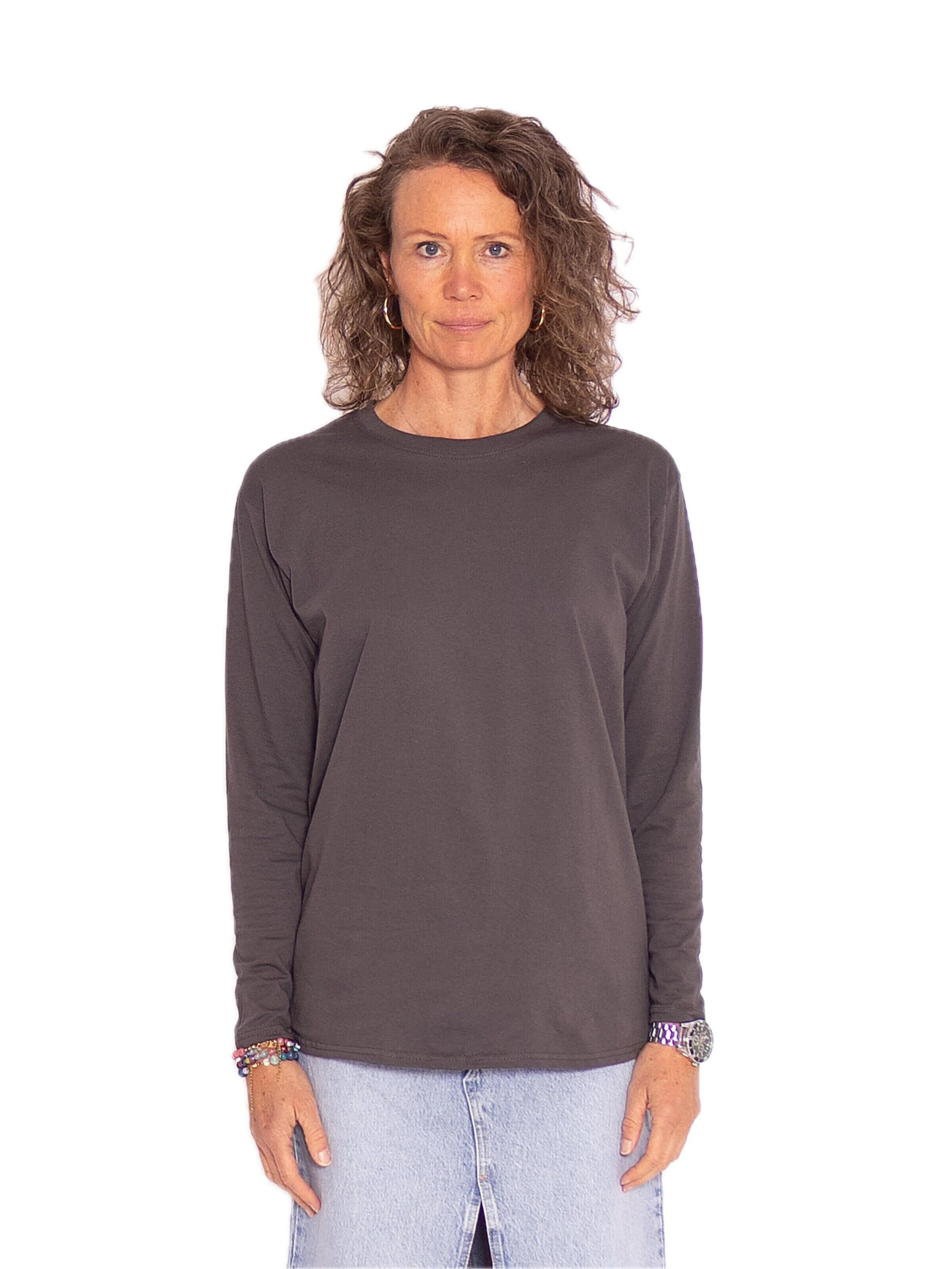 Sweat-shirt FRUIT OF THE LOOM en gris