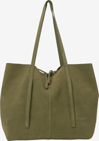 Marc O'Polo Shopper in Groen: voorkant