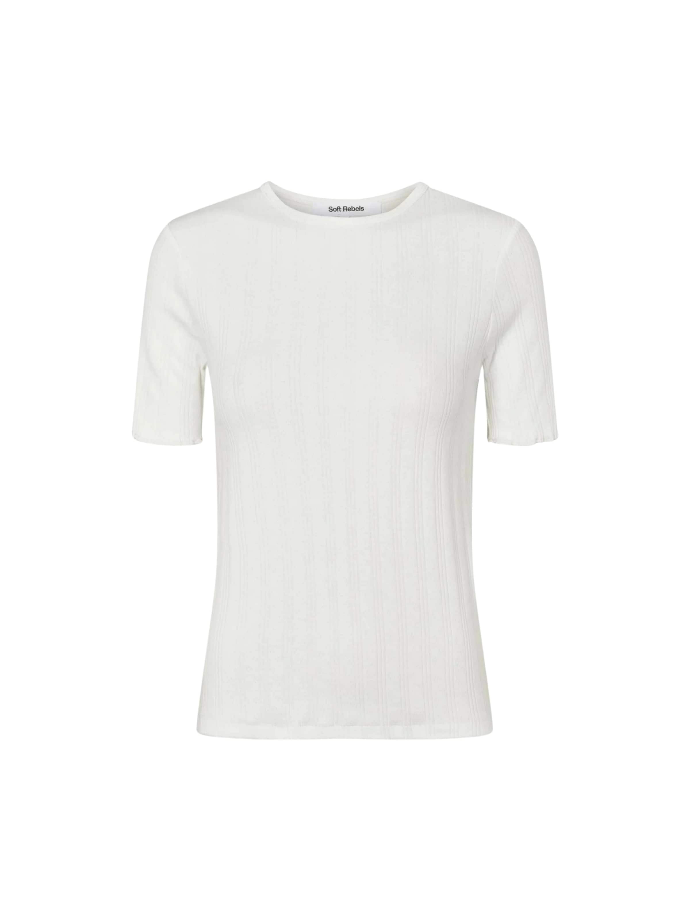 Top ' SRAdelle ' di Soft Rebels in bianco: frontale