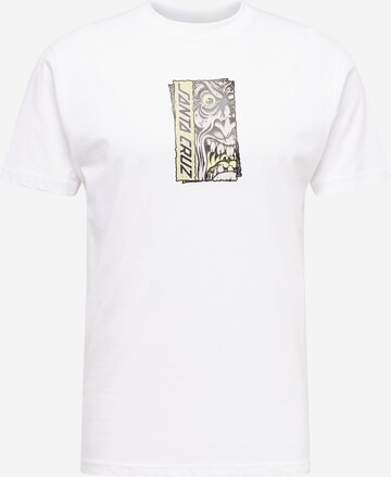 T-Shirt 'Roskopp' Santa Cruz en blanc : devant