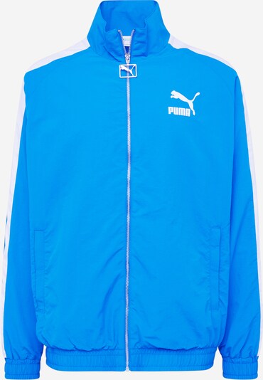 PUMA Jacke in royalblau / weiß, Produktansicht