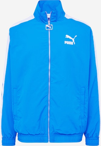 PUMA Демисезонная куртка в Синий: спереди