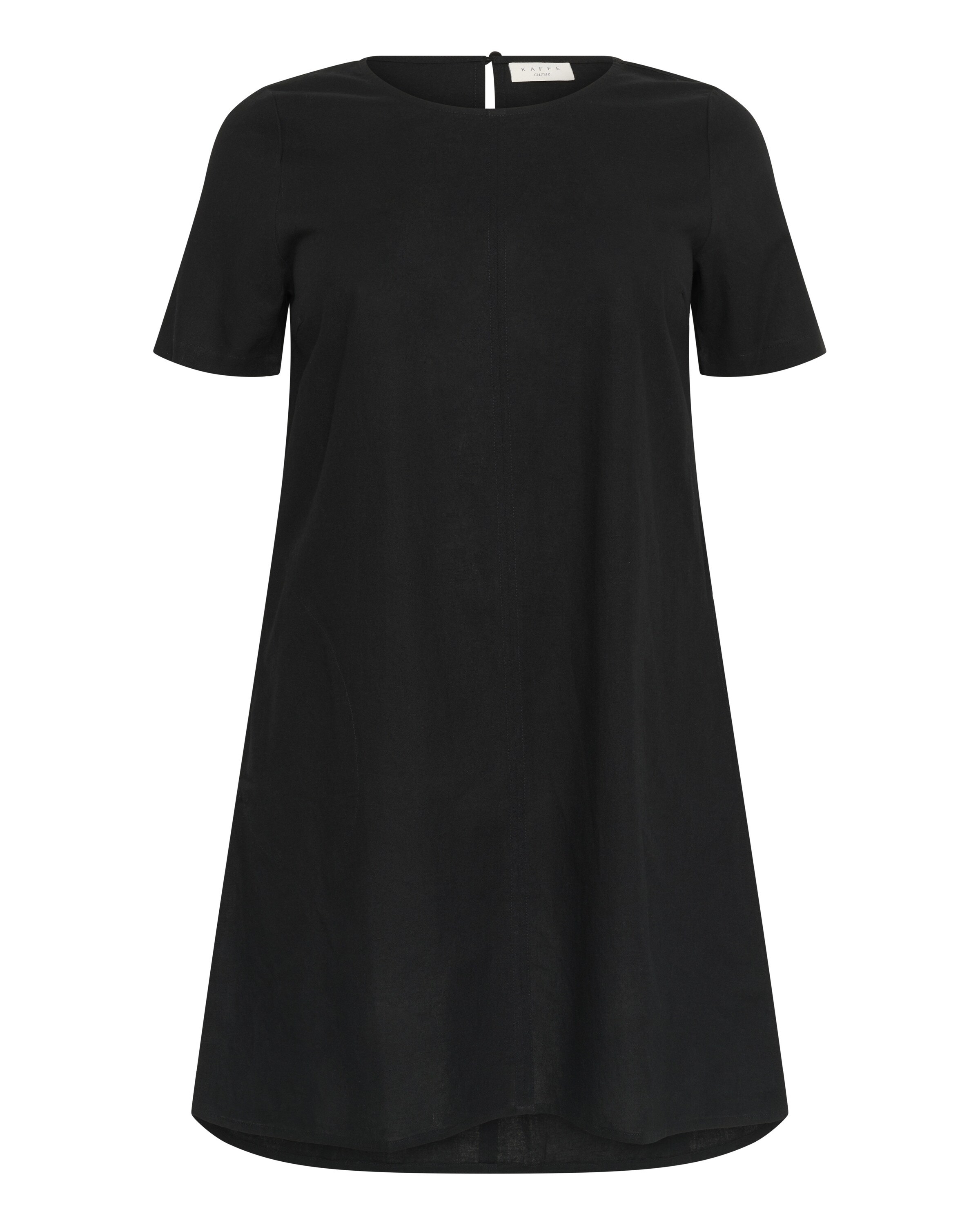 KAFFE CURVE Kjole 'Bella May' i sort: forside