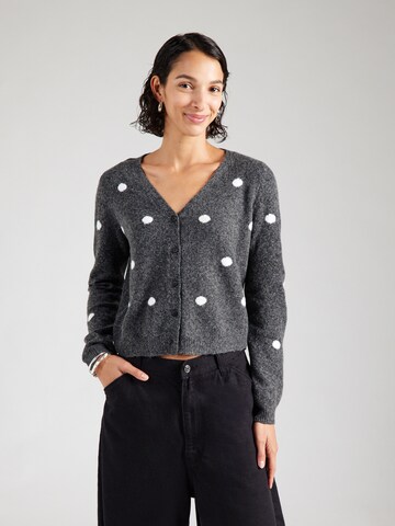 VERO MODA Svetr 'VMDOFFY INTARSIA' – šedá: přední strana