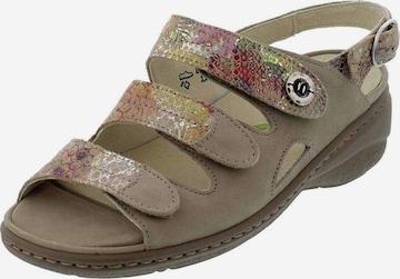 WALDLÄUFER Sandals in Beige: front