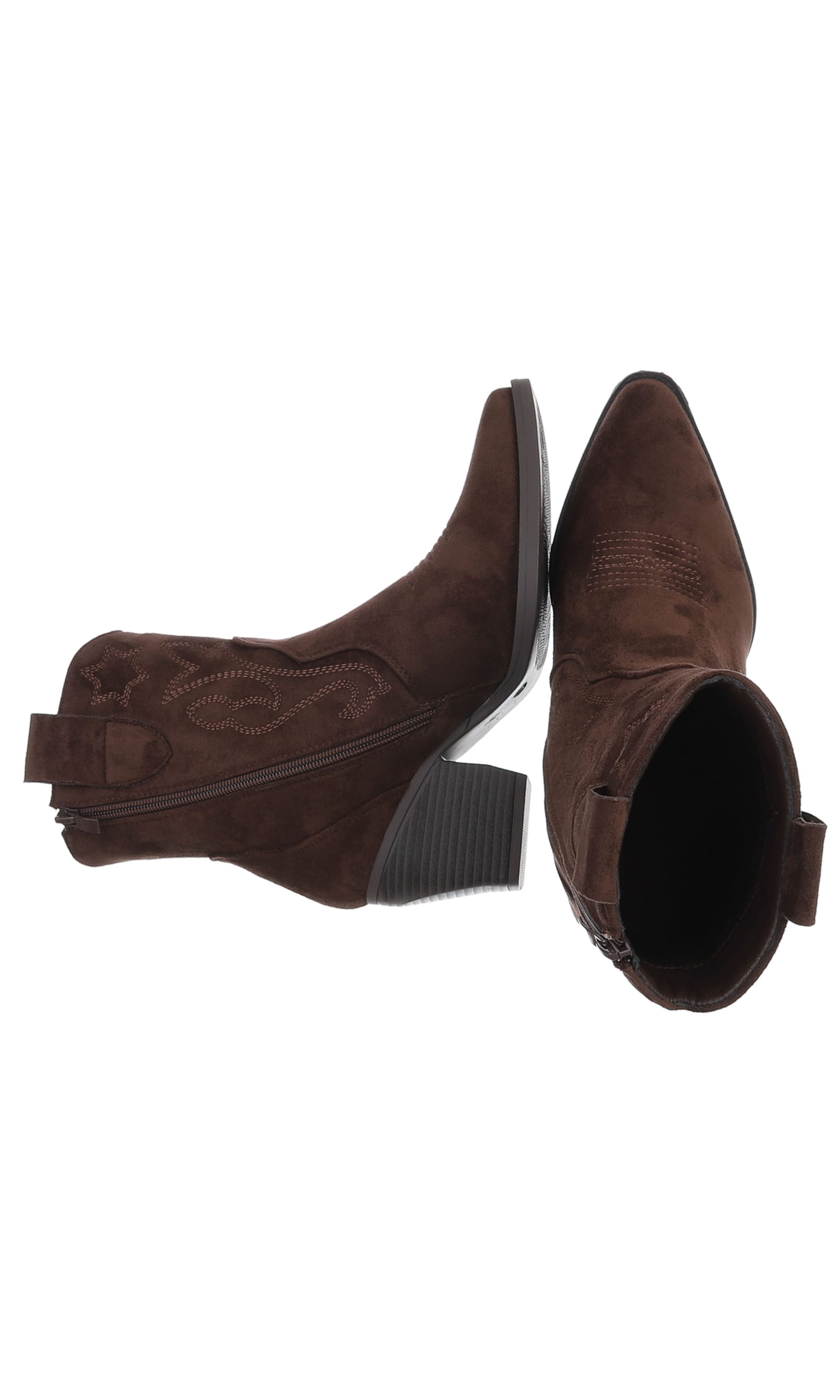 Ital-Design Cowboy Boots in Brown