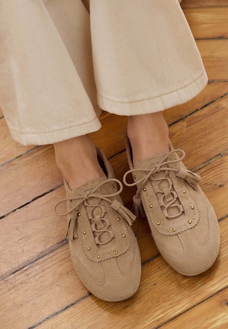 Pepe Jeans - Calzado deportivo con cordones 'Noa Boho' en beige