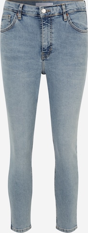 TOPSHOP Petite Skinny Jeans in Blauw: voorkant