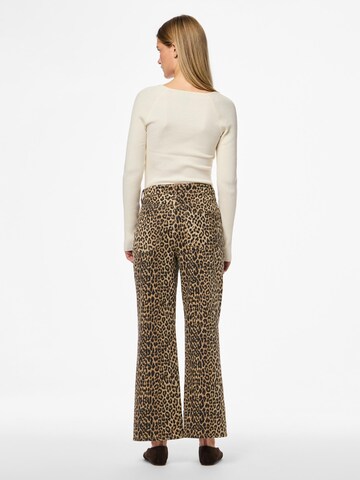 PIECES Regular Jeans 'PCSalume' in Brown