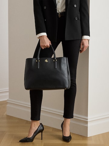 Lauren Ralph Lauren Ročna torbica 'MARCY' | črna barva