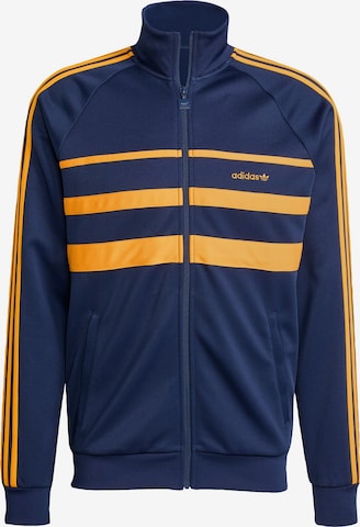 Giacca di felpa 'The First' di ADIDAS ORIGINALS in blu: frontale