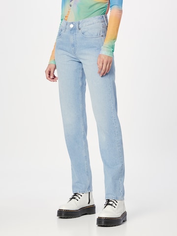 MUD Jeans Regular Jeans 'Easy Go' in Blauw: voorkant