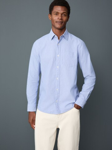 Regular fit Camicia di Next in blu: frontale