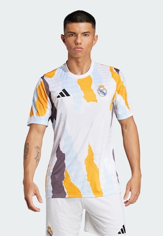 Maillot 'Real Madrid 24/25 Pre-Match' ADIDAS PERFORMANCE en blanc : devant