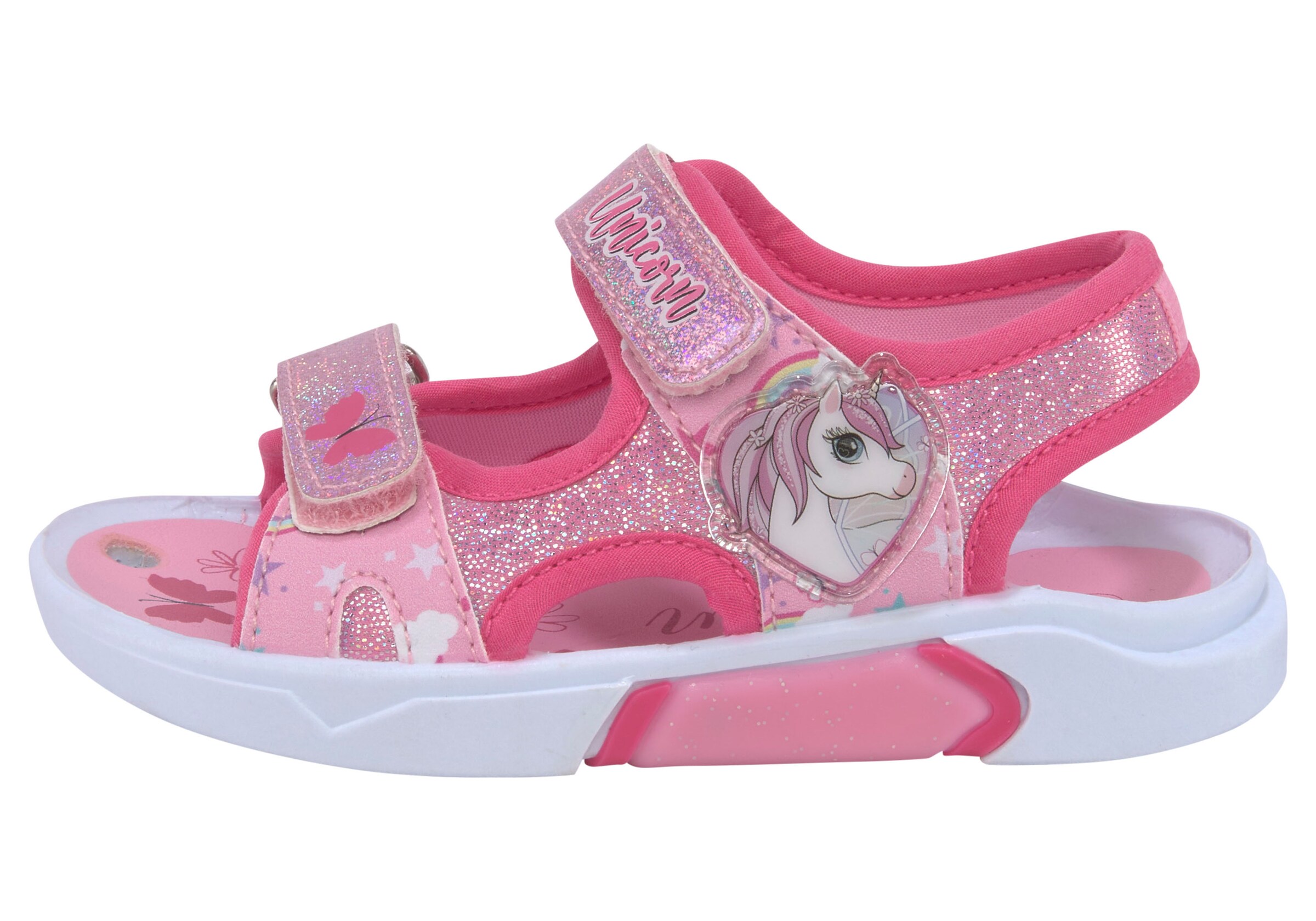 DISNEY Sandale in Pink: Vorderseite