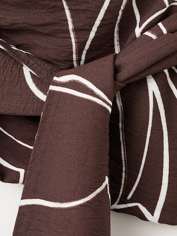 MANGO Top 'Lauren' | rjava barva