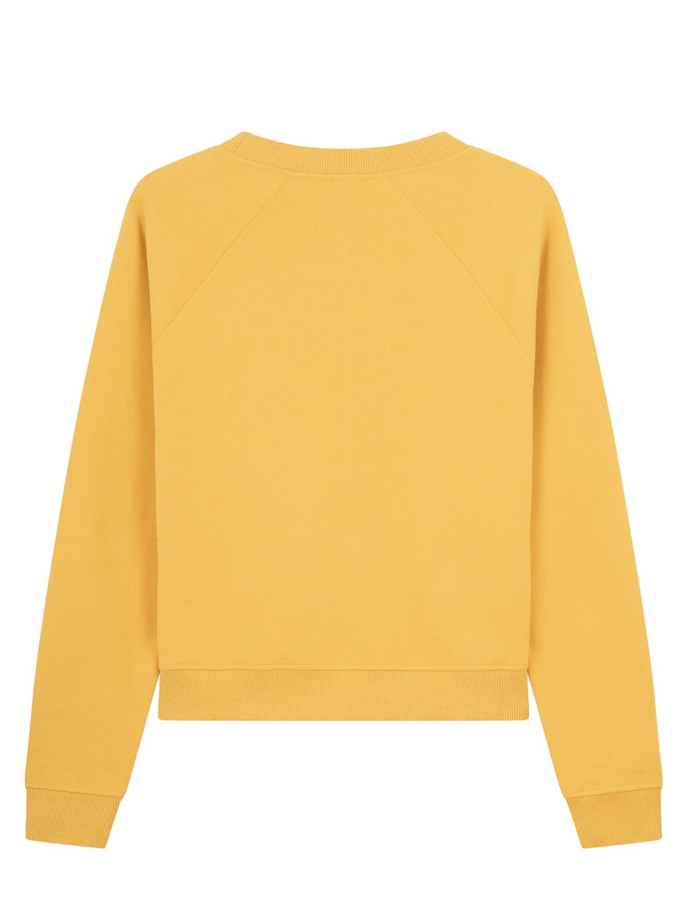 NOORLYS Pullover 'DERNEN' in Gelb